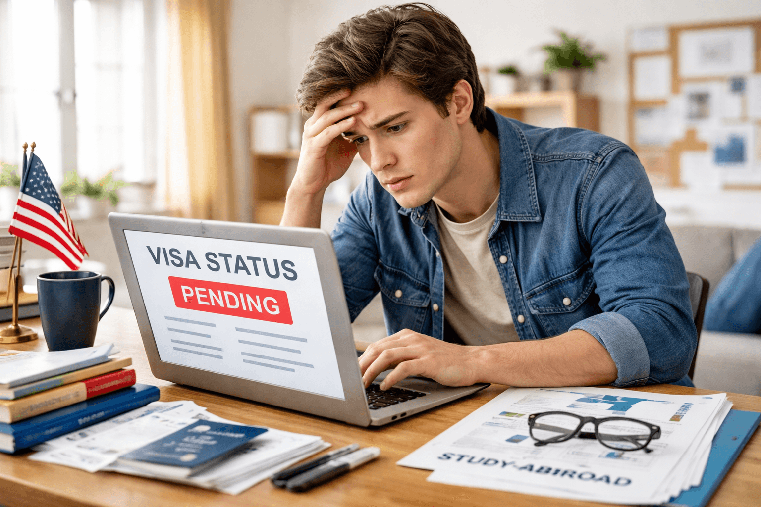 What to Do If Your Visa Is Delayed? Backup Plan Guide for Study Abroad Students (2026) URL Slug