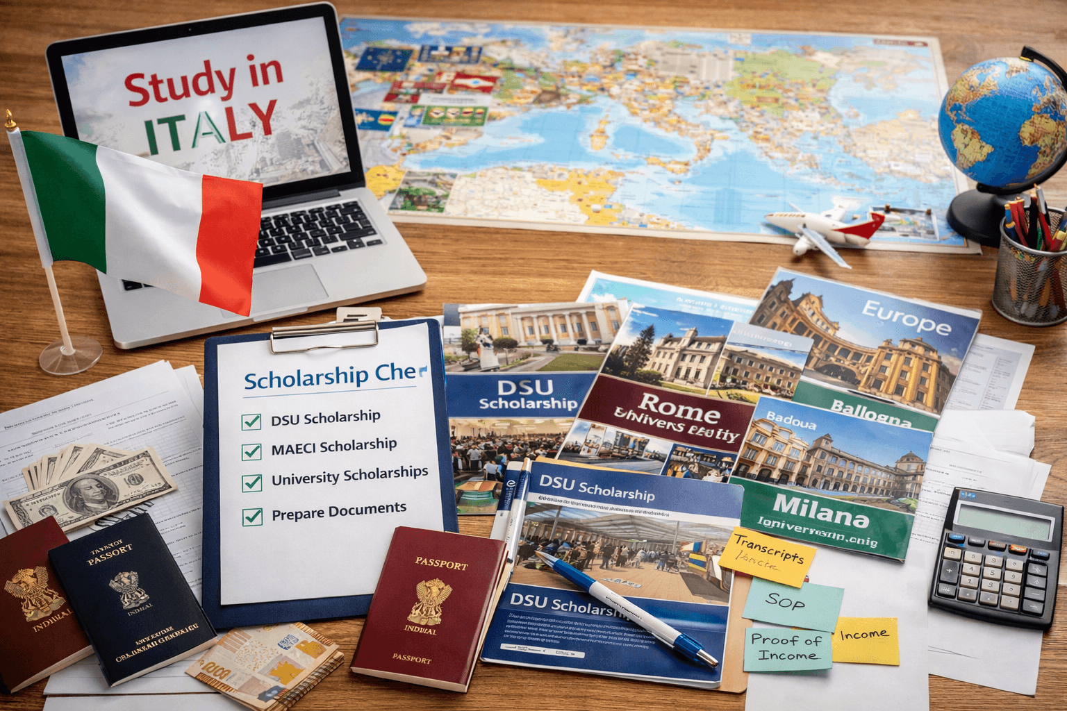 Study in Italy with Scholarships for Indian Students: Complete 2026 Guide