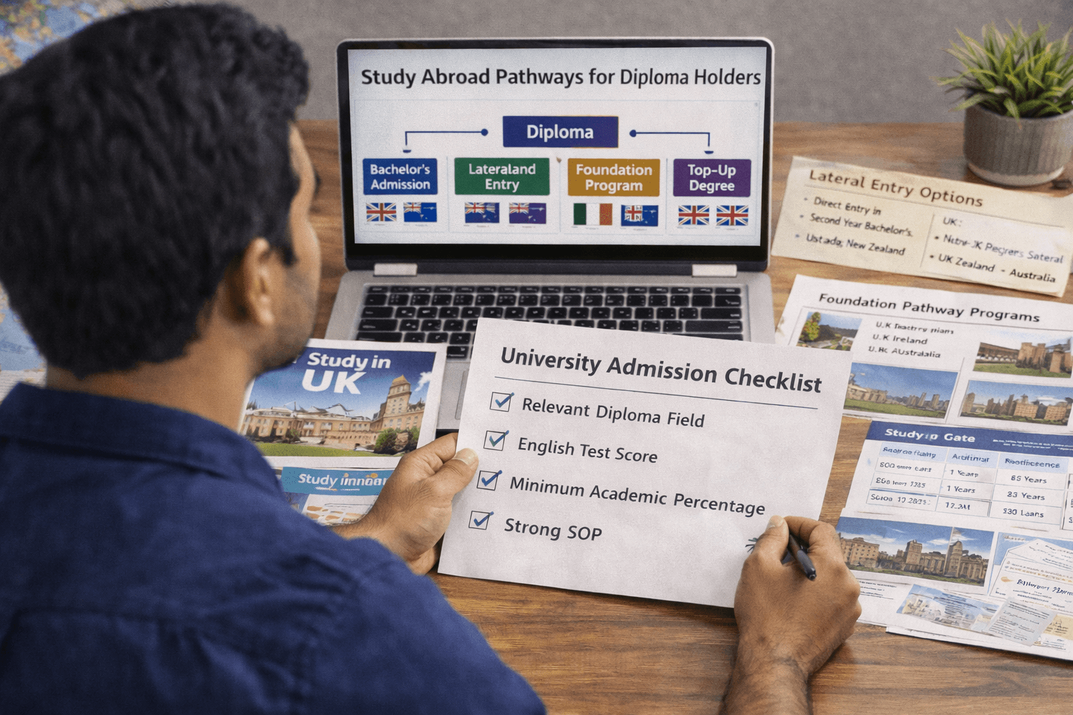 How Diploma Holders Can Study Abroad (Complete Guide for Indian Students 2026)