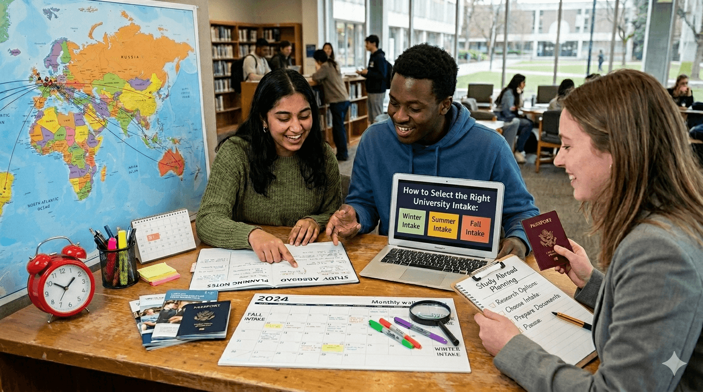 How to Select the Right University Intake (Winter vs Summer vs Fall)